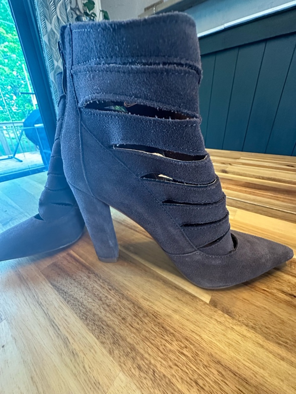 Steve Madden Cardii‎ Suede Bootie Heels size 8